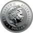 Australia 1 Dollar The Australian Kookaburra 2000 KM# 416 ELIZABETH II AUSTRALIA 1 DOLLAR IRB coin obverse