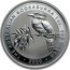 Australia 1 Dollar The Australian Kookaburra 2000 KM# 416 THE AUSTRALIAN KOOKABURRA 1 OZ. 999 SILVER *YEAR* coin reverse