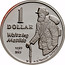 Australia 1 Dollar Waltzing Matilda 1995 KM# 269a.1 1 DOLLAR WALTZING MATILDA 1895 1995 A.B."BANJO" PATERSON coin reverse