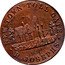 Australia 1 Penny 1855 KM# Tn141 Private Token issues NEW TOWN TOLL GATE R.JOSEPHS coin obverse