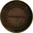 Australia 1 Penny 1855 KM# Tn20 Private Token issues IMPORTERS AND GENERAL MERCHANTS 1855 WILLIAM BATEMAN JUNR&CO WARNAMBOOL VICTORIA coin reverse