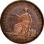 Australia 1 Penny 1855 KM# Tn55 Private Token issues E.DE CARLE & CO AUCTIONEERS & LAND AGENTS QUEEN'S ROYAL ARCADE OFFICE coin reverse