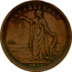 Australia 1 Penny 1856 KM# Tn211 Private Token issues ESTABLISHED coin reverse