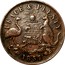 Australia 1 Penny 1857 KM# Tn85.1 Private Token issues AUSTRALIAN TEA MART HANKS AND LLOYD SYDNEY coin obverse