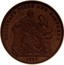 Australia 1 Penny 1857 KM# Tn278.2 Foreign Token issues HOLLOWAY'S PILLS AND OINTMENT coin reverse