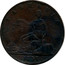 Australia 1 Penny 1857 KM# Tn73 Private Token issues TASMANIA coin reverse