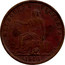 Australia 1 Penny 1860 KM# Tn14 Private Token issues MELBOURNE VICTORIA 1860 coin obverse
