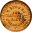 Australia 1 Penny 1862 KM# Tn234 Private Token issues OUTER: LETTERCUTTER ∙ SEAL ENGRAVER ∙ TOKEN MAKER INNER: T.STOKES 100 COLLINS ST. EAST MELBOURNE coin obverse