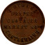 Australia 1 Penny 1862 KM# Tn207 Private Token issues G.RYLAND DRAPER AND CLOTHIER MARKET SQRE CASTLEMAINE coin obverse