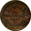 Australia 1 Penny 1862 KM# Tn225.1 Private Token issues OUTER: LETTER CUTTER-BUTTON CHECK & TOKEN MAKER INNER: T. STOKES 100 COLLINS ST. EAST MELBOURNE coin obverse