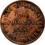 Australia 1 Penny 1862 KM# Tn222 Private Token issues THOMAS STOKES coin obverse