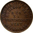 Australia 1 Penny 1862 KM# Tn205 Private Token issues OUTER: VICTORIA COPPER WORKS MELBOURNE INNER: ROBISON BROS.& CO. 31 FLINDER ST. WEST coin obverse