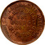 Australia 1 Penny 1862 KM# TnF201 Private Token issues WHOLESALE&RETAIL BUTCHER R.B.RIDLER 187 BRIDGE ROAD RICHMOND coin obverse