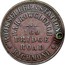 Australia 1 Penny 1862 KM# Tn19.1 Private Token issues BOOKSELLER&STATION RICHMOND BARROWCLOUCH 100 BRIDGE ROAD coin obverse