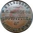 Australia 1 Penny 1862 KM# Tn112 Private Token issues A.H. HODGSON OUTFITTER &. MELBOURNE 13 LONSDALE ST WEST coin obverse