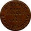Australia 1 Penny 1862 KM# Tn75 Private Token issues GIPPS LAND HARDWARE COMPANY PORT ALBERT & SALE coin obverse