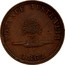 Australia 1 Penny 1862 KM# Tn241 Private Token issues ADVANCE AUSTRALIA 1862 coin reverse