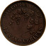Australia 1 Penny 1862 KM# Tn236.2 Private Token issues VICTORIA 1862 IN VINO VERITAS coin reverse