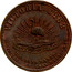 Australia 1 Penny 1862 KM# Tn225.2 Private Token issues VICTORIA 1862 coin reverse
