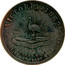 Australia 1 Penny 1862 KM# Tn222 Private Token issues VICTORIA. 1862 coin reverse