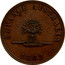 Australia 1 Penny 1862 KM# Tn209 Private Token issues ADVANCE AUSTRALIA 1862 coin reverse