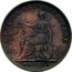 Australia 1 Penny 1863 KM# Tn263 Private Token issues WARNOCK BROS. MELBOURNE coin obverse