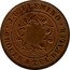 Australia 1 Penny 1874 KM# Tn71.2 Private Token issues J. G. FLEMING GROCER & TEA DEALER coin obverse