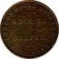 Australia 1 Penny KM# Tn58 Private Token issues S.DEEBLE DRAPER coin obverse