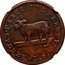 Australia 1 Penny KM# Tn286.2 Unnamed Token Issues PEACE AND PLENTY SYDNEY N.S.W. coin obverse