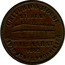 Australia 1 Penny 1862 KM# Tn138 Private Token issues CRITERION HOUSE DAVID JONES PROPRIETOR STURTS! BALLAARAT 1862 coin obverse