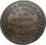 Australia 1 Penny 1858 KM# Tn86 Private Token issues IRONMONGERS & GENERAL IMPORTERS T . H . JONES & CO. IPSWICH QUEENSLAND AUSTRALIA coin obverse
