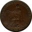 Australia 1 Penny 1860 KM# Tn111 Private Token issues MELBOURNE VICTORIA coin reverse