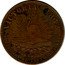 Australia 1 Penny 1862 KM# Tn114.2 Private Token issues ∙ VICTORIA . 1862 T.STOKES MAKER. 100 COLLINS ST.EAST MELBOURNE coin reverse