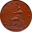 Australia 1 Penny KM# Tn134 Private Token issues BRITANNIA coin reverse
