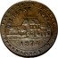 Australia 1 Penny 1874 KM# Tn99.2 Private Token issues PACKENHAM STREET FREEMANTLE W.A. coin reverse