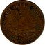 Australia 1 Penny Victoria 1862 KM# Tn114.1 VICTORIA 1862 T STOKES MAKER 100 COLLINS ST.FAST MELBOURNE coin reverse