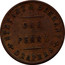 Australia 1 Penny ND KM# Tn215 Private Token issues STEWART & HEMMANT DRAPERS coin obverse