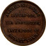 Australia 1 Penny ND KM# Tn182.2 Private Token issues ALFRED NICHOLAS LIVERPOOL TEA WAREHOUSE LIVERPOOL ST. HOBART TOWN coin obverse