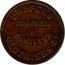 Australia 1 Penny ND KM# Tn40 Private Token issues CROCKER & HAMILTON coin obverse