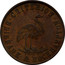 Australia 1 Penny ND KM# Tn215 Private Token issues CRITERION BRISBANE & ROCKHAMPTON coin reverse