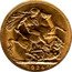 Australia 1 Sovereign George V 1924 KM# 29 M 1911 B.P. coin reverse