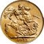 Australia 1 Sovereign Victoria St. George Sovereign 1873 S KM# 7 B P coin reverse