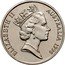 Australia 10 Cents Lyrebird 1996 KM# 81 ELIZABETH II AUSTRALIA *YEAR* RDM coin obverse