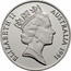 Australia 10 Dollars Jabiru 1991 KM# 156 ELIZABETH II AUSTRALIA 1991 RDM coin obverse