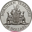 Australia 10 Dollars (Northern Territory) KM# 188 NORTHERN TERRITORY 10 DOLLARS coin reverse