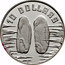 Australia 10 Dollars Penguin 1992 KM# 199 10 DOLLARS coin reverse