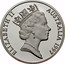 Australia 10 Dollars Red-tailed Black-Cockatoo 1997 KM# 367.2 ELIZABETH II AUSTRALIA 1997 RDM coin obverse
