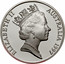Australia 10 Dollars Red-tailed Black-Cockatoo 1997 KM# 367.1 ELIZABETH II AUSTRALIA 1997 RDM coin obverse