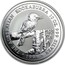 Australia 10 Dollars The Australian Kookaburra 1997 KM# 494 THE AUSTRALIAN KOOKABURRA 10 OZ. 999 SILVER 1998 coin reverse