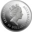 Australia 10 Dollars (The Australian Kookaburra (Eagle Privy)) KM# 231 ELIZABETH II AUSTRALIA 10 DOLLARS RDM coin obverse
